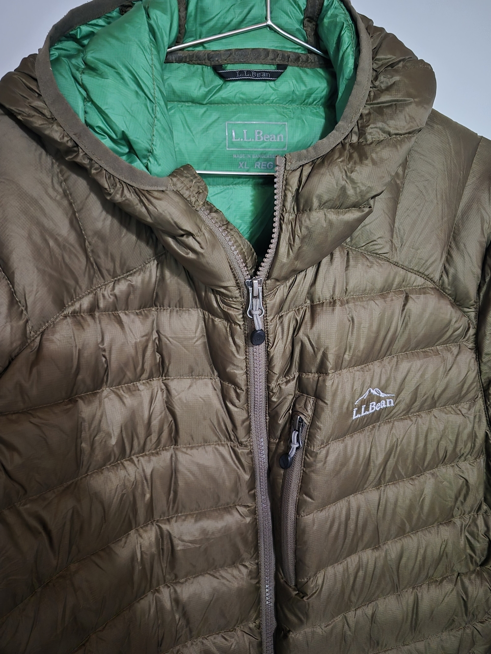 L.L.Bean Hooded Down Puffer Jacket Coat - Picture 2 of 12